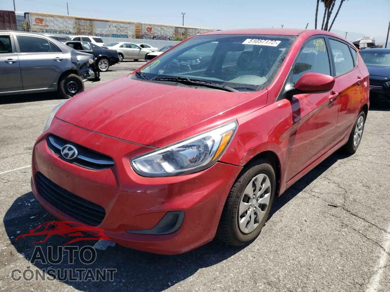 HYUNDAI ACCENT 2016 - KMHCT5AE9GU242571