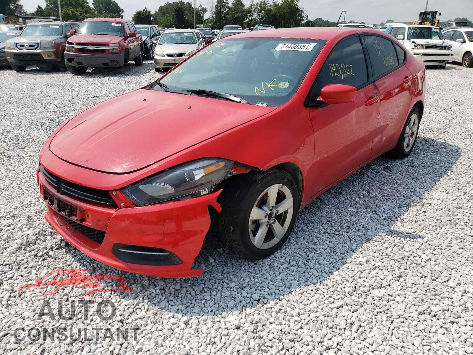 DODGE DART 2016 - 1C3CDFBB1GD652877