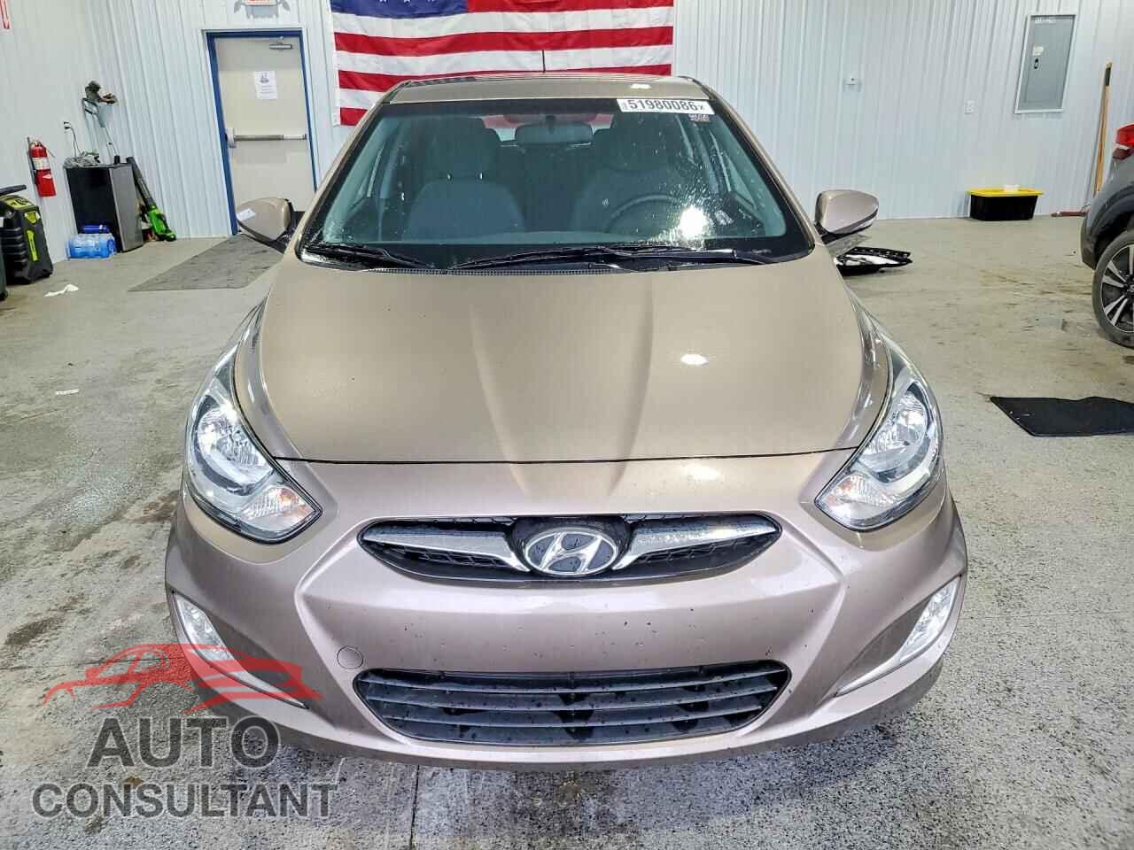HYUNDAI ACCENT 2013 - KMHCU5AE7DU133695