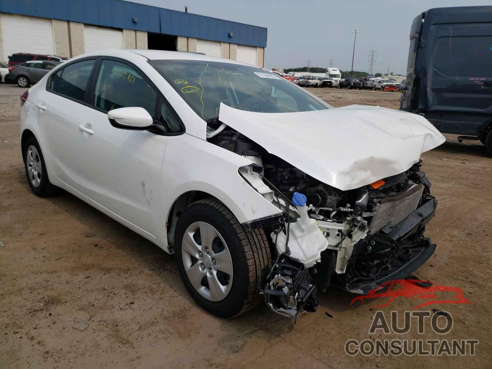 KIA FORTE 2017 - 3KPFL4A78HE108888