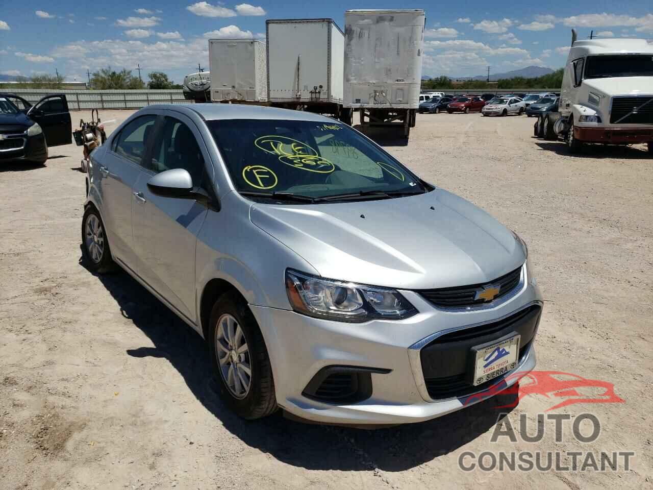 CHEVROLET SONIC 2017 - 1G1JD5SG7H4123646