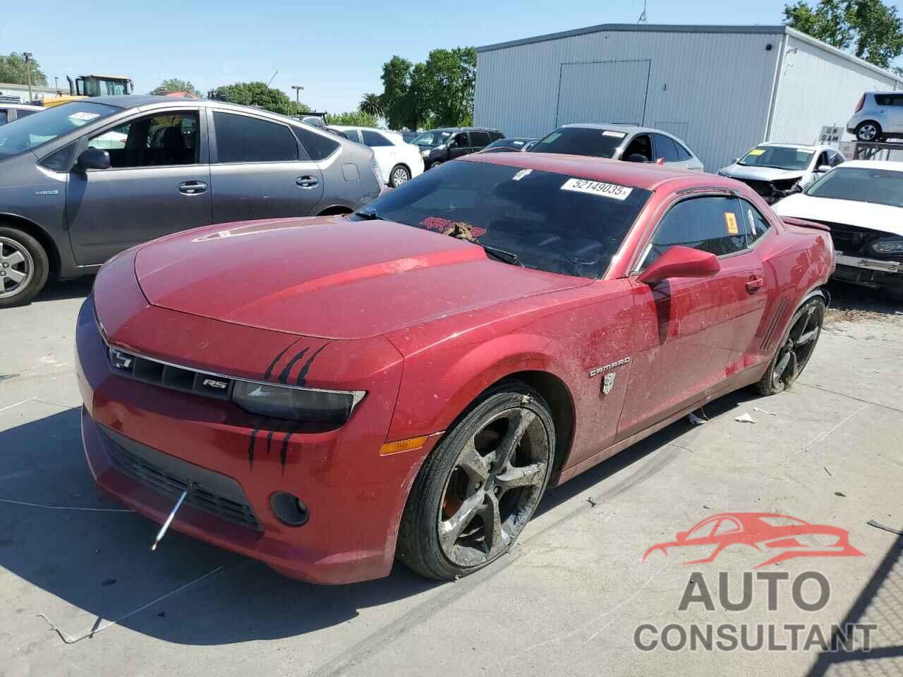 CHEVROLET CAMARO 2014 - 2G1FB1E33E9260332