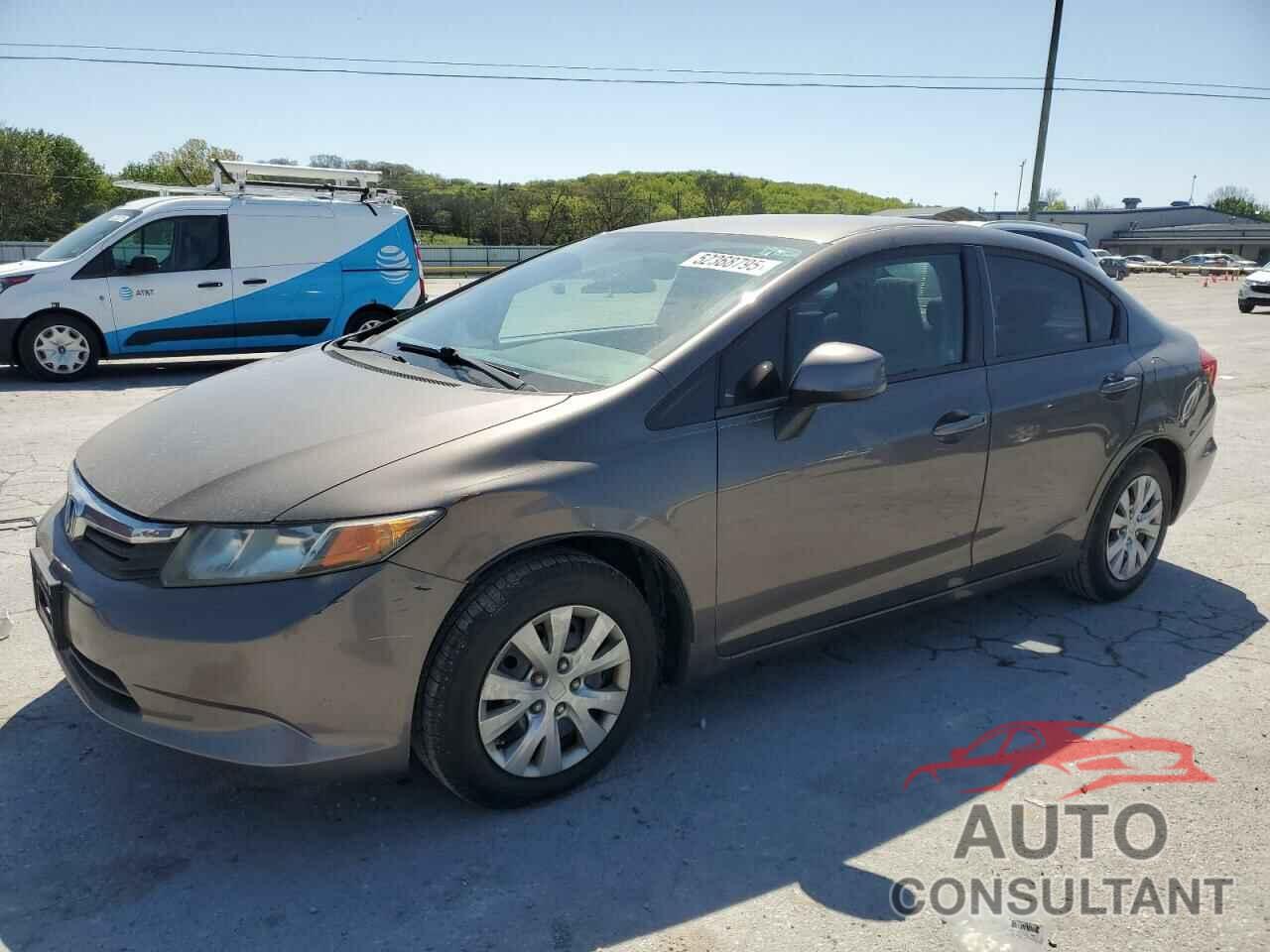 HONDA CIVIC 2012 - 19XFB2F50CE313872