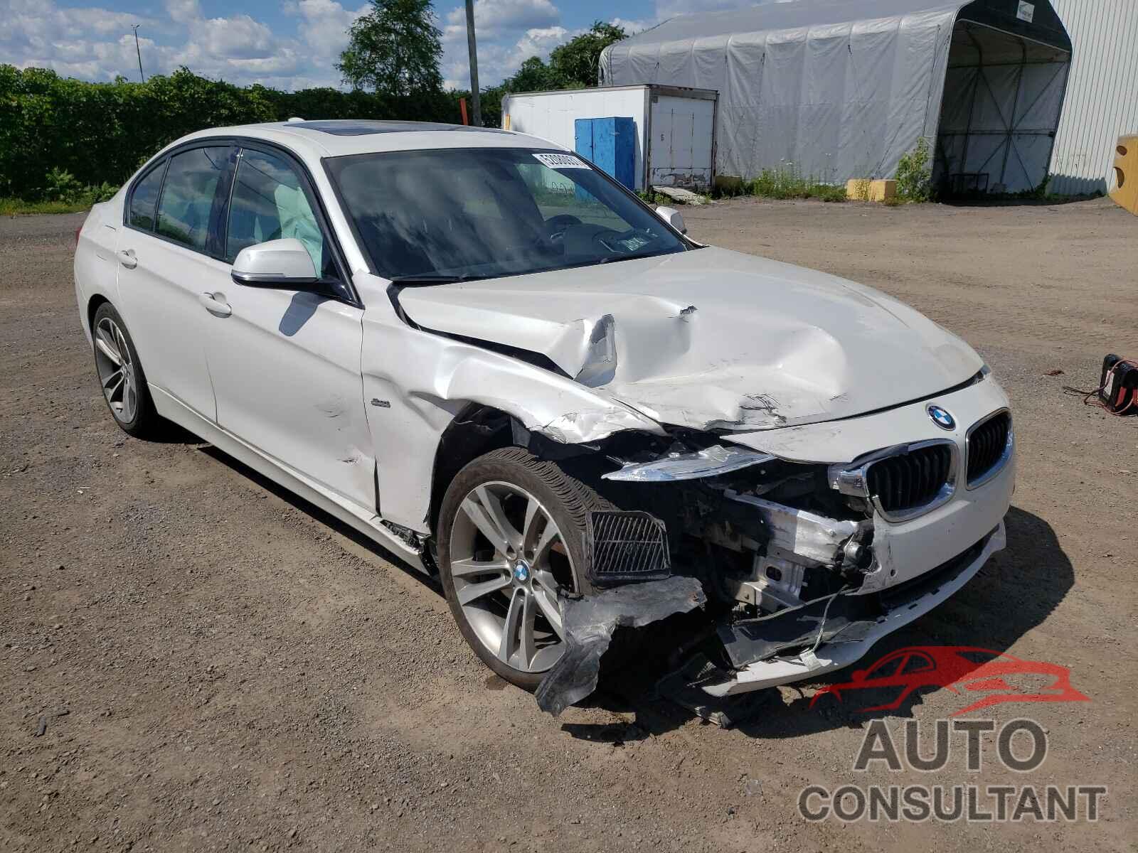 BMW 3 SERIES 2016 - WBA8E3C5XGK501759