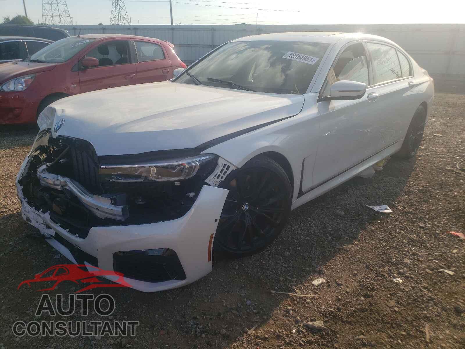 BMW 7 SERIES 2022 - WBA7U2C09NCG82425
