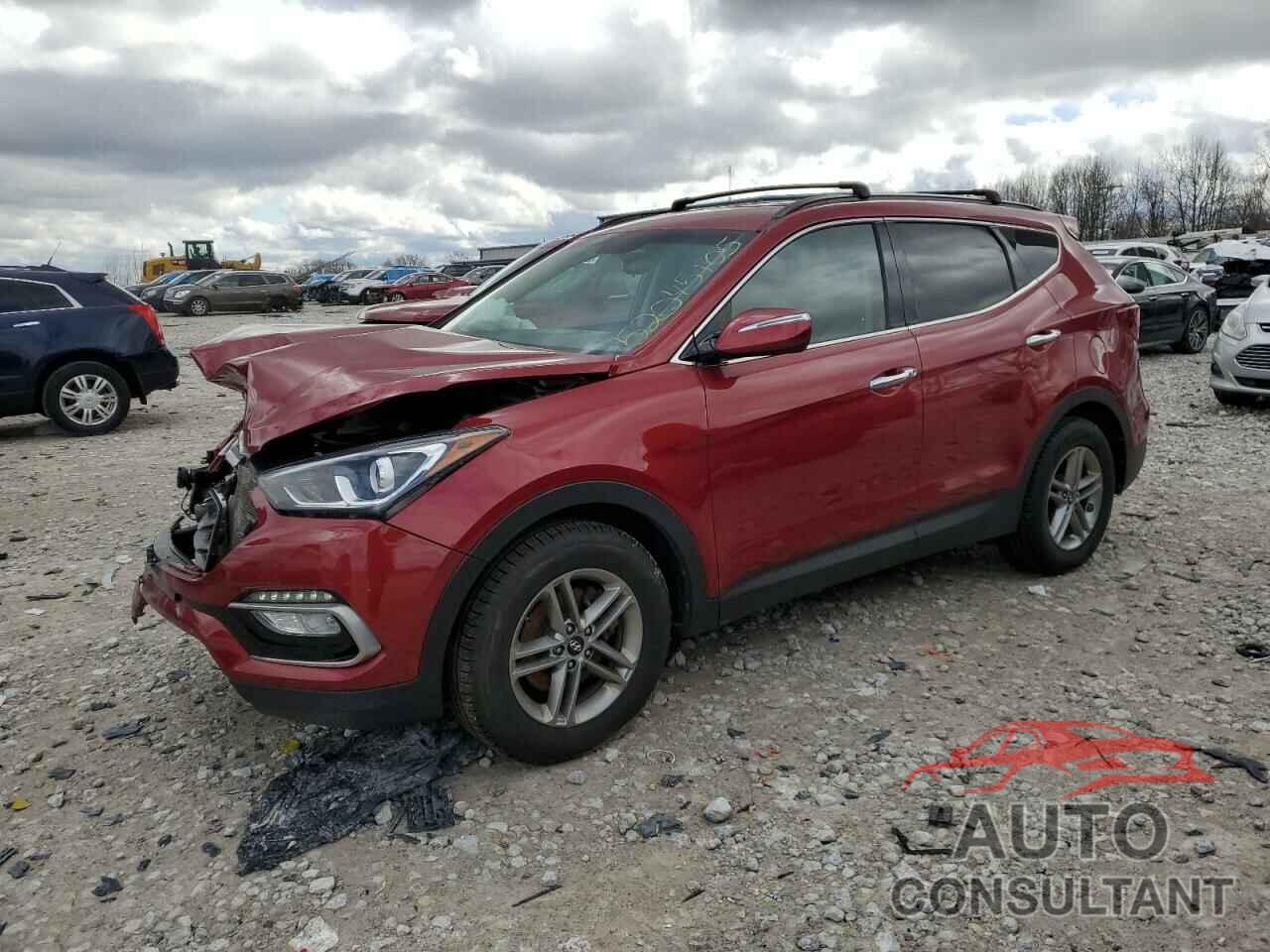 HYUNDAI SANTA FE 2018 - 5XYZUDLB8JG508938
