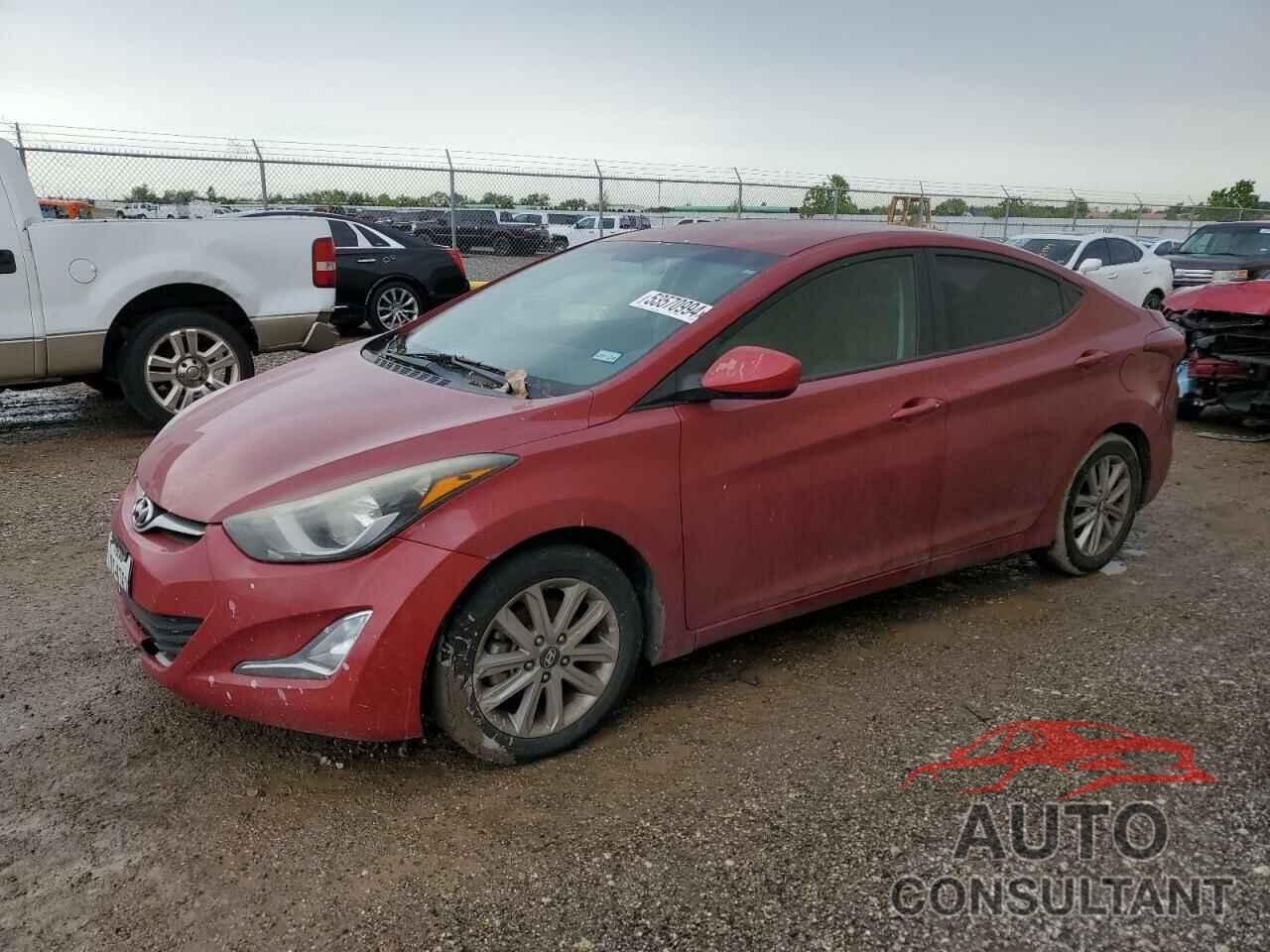 HYUNDAI ELANTRA 2016 - KMHDH4AE4GU623888