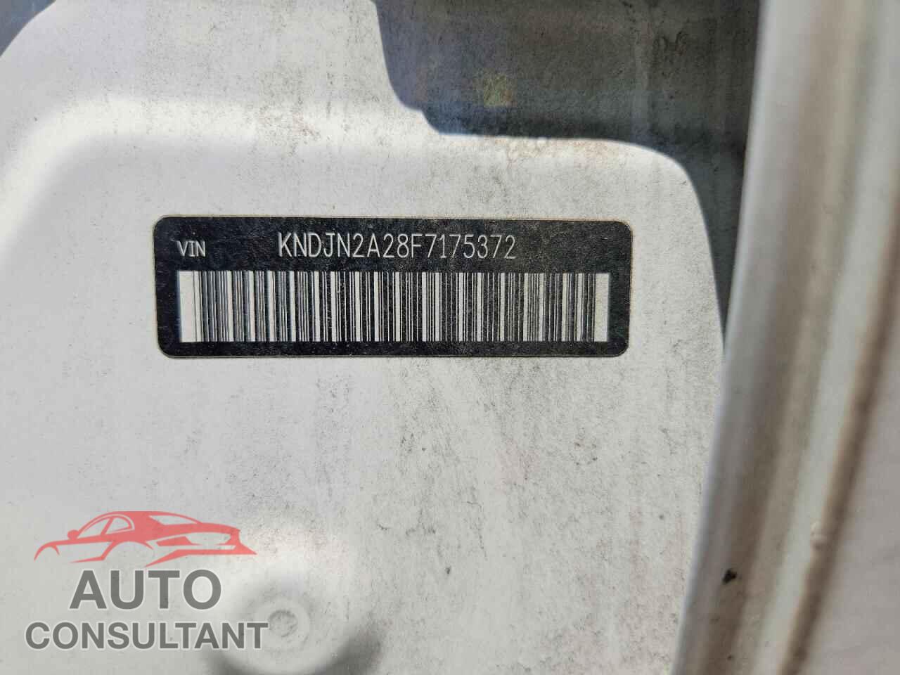 KIA SOUL BASE 2015 - KNDJN2A28F7175372
