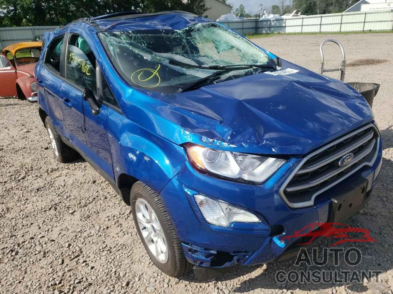 FORD ECOSPORT 2022 - MAJ6S3GL0NC457098