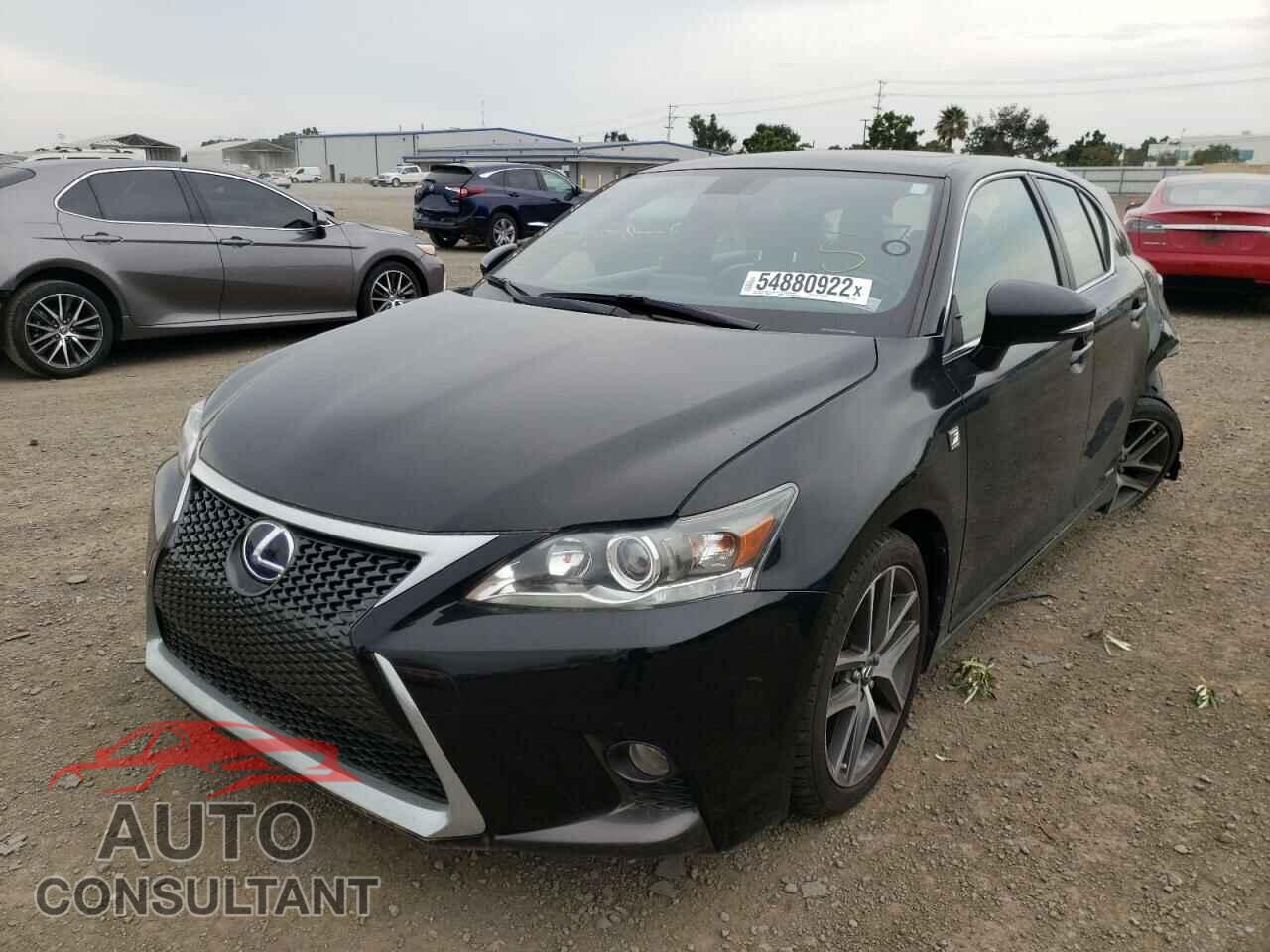 LEXUS CT 200 2017 - JTHKD5BH9H2288905