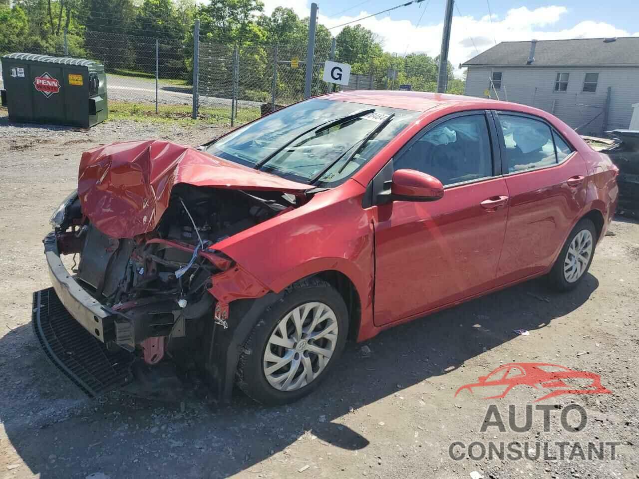 TOYOTA COROLLA 2019 - 2T1BURHE7KC146180