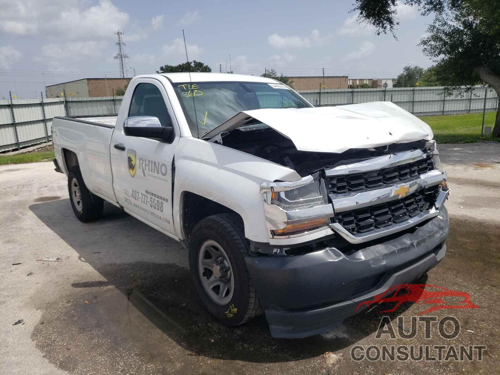 CHEVROLET SILVERADO 2017 - 1GCNCNEH9HZ100808
