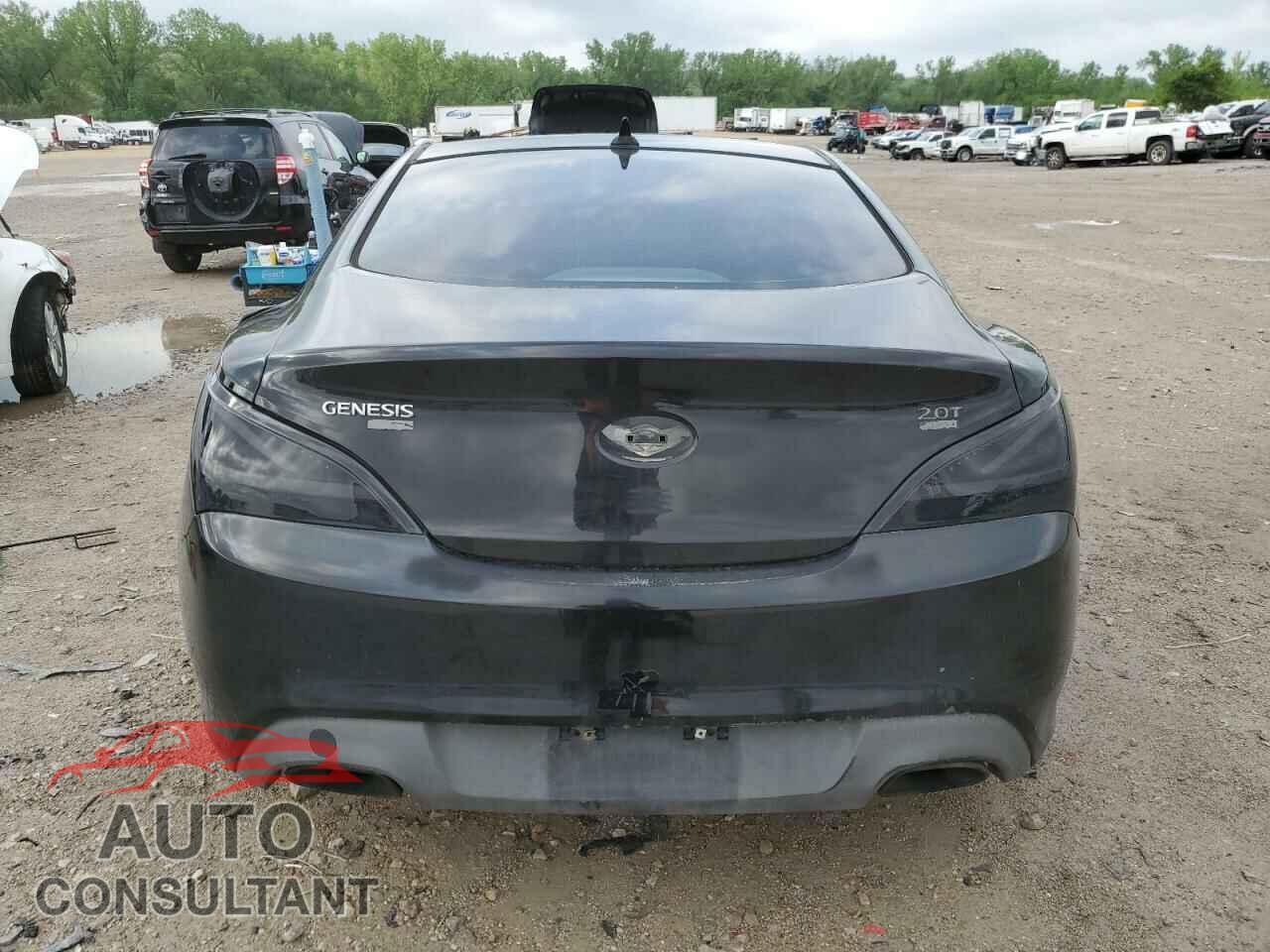 HYUNDAI GENESIS 2012 - KMHHT6KD1CU074257