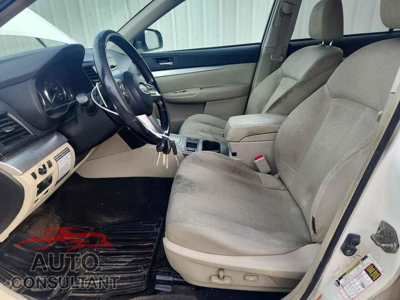 SUBARU OUTBACK 2011 - 4S4BRBCC0B3426669