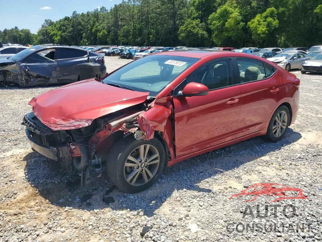 HYUNDAI ELANTRA 2018 - 5NPD84LF6JH309669