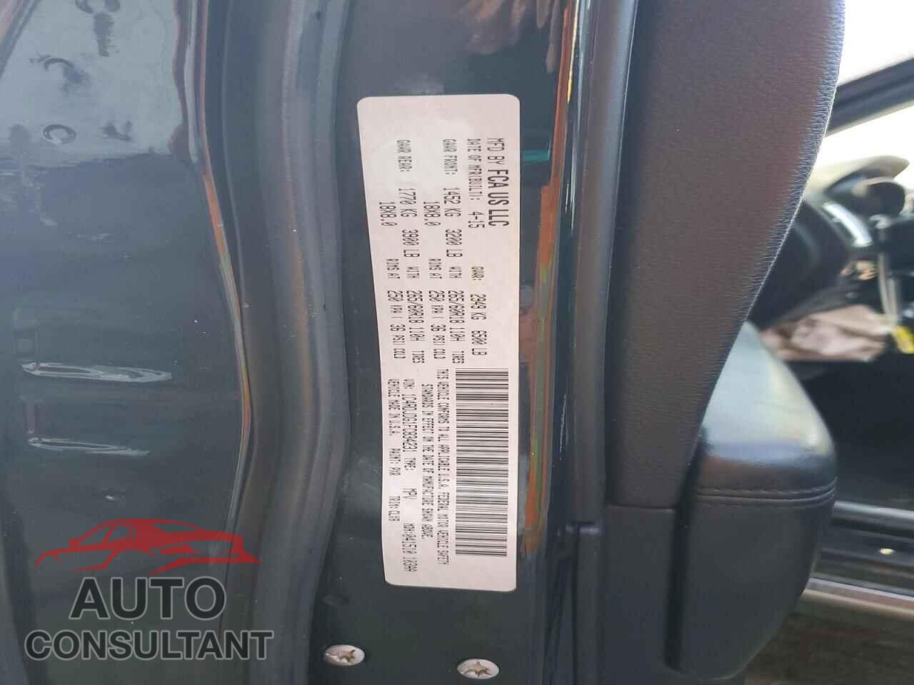 DODGE DURANGO 2015 - 1C4RDJDG1FC834231