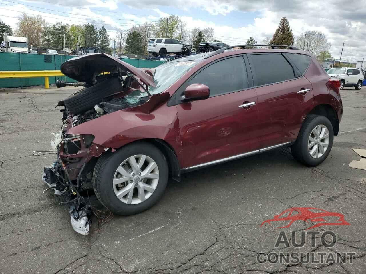 NISSAN MURANO 2012 - JN8AZ1MW8CW218045