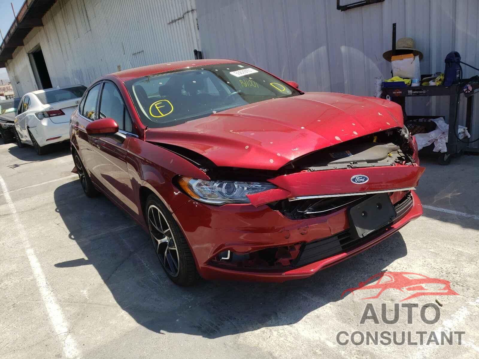 FORD FUSION 2017 - 3FA6P0H76HR275655