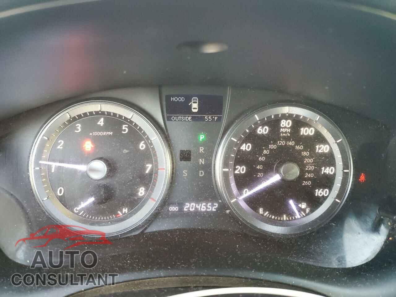 LEXUS ES350 2011 - JTHBK1EG3B2467319