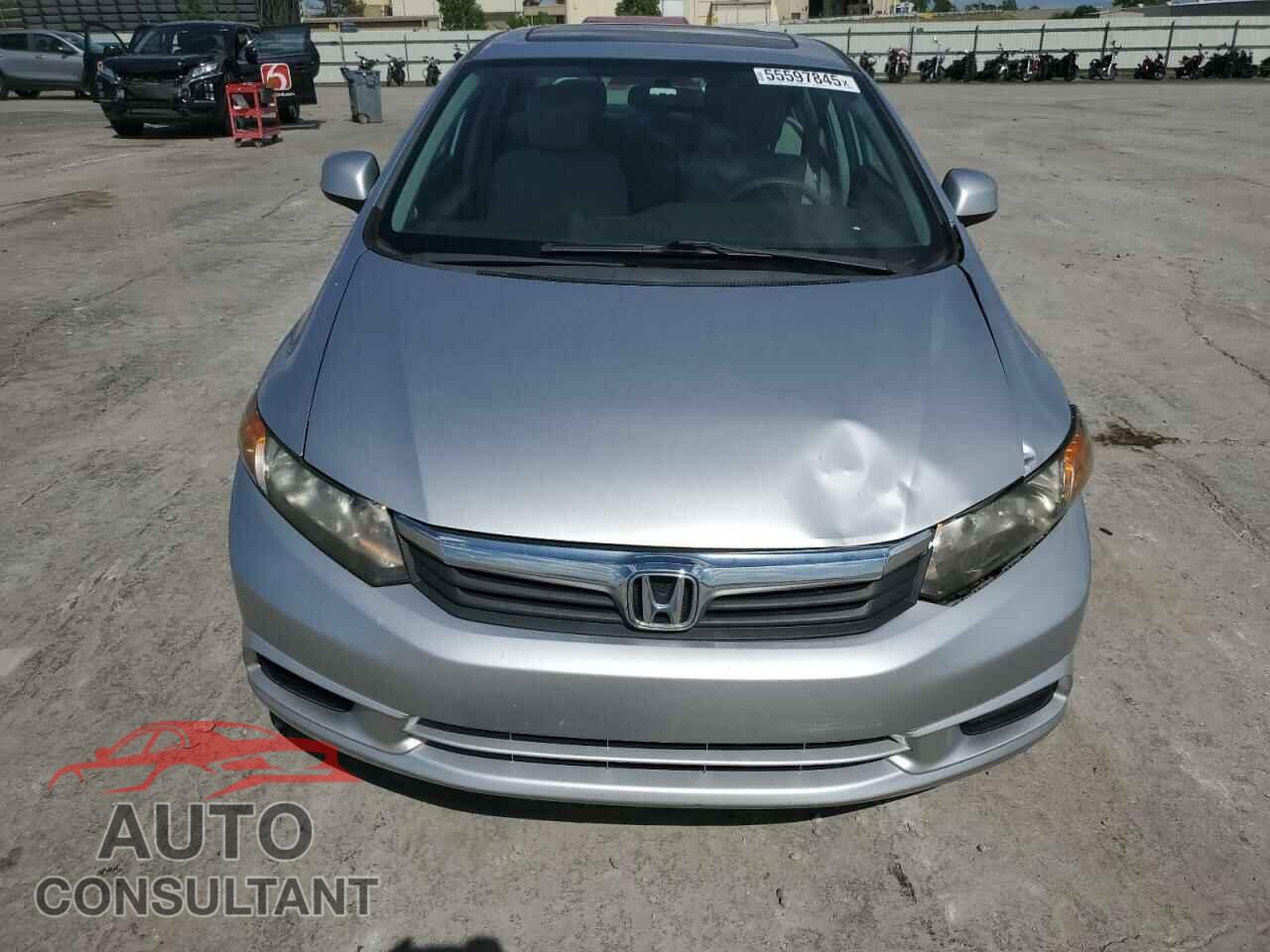 HONDA CIVIC 2012 - 19XFB2F80CE108398