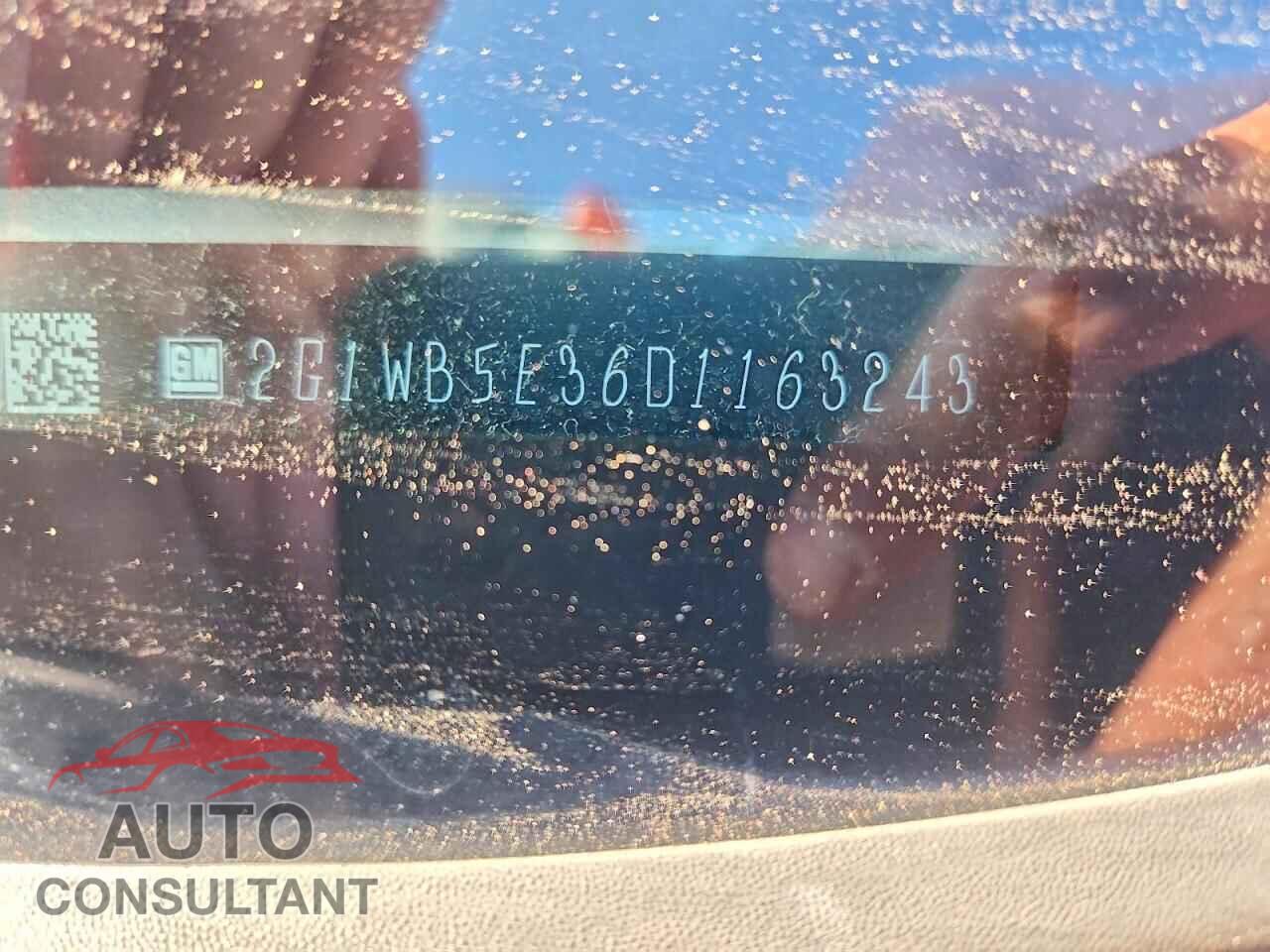 CHEVROLET IMPALA 2013 - 2G1WB5E36D1163243