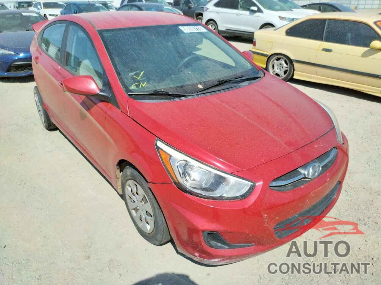 HYUNDAI ACCENT 2016 - KMHCT4AEXGU980356