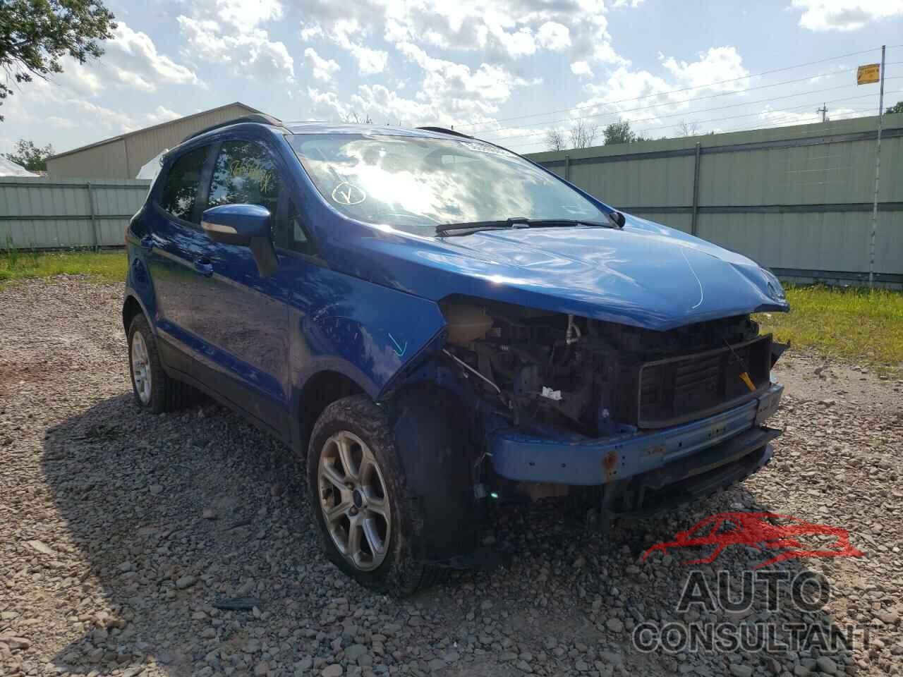 FORD ECOSPORT 2018 - MAJ6P1UL0JC248500