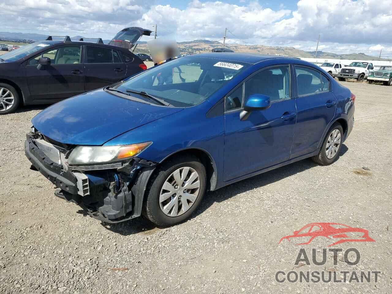 HONDA CIVIC 2012 - 19XFB2F52CE323108