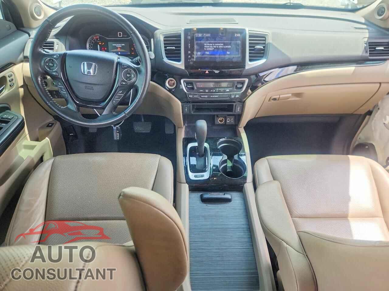HONDA RIDGELINE 2017 - 5FPYK3F76HB023645