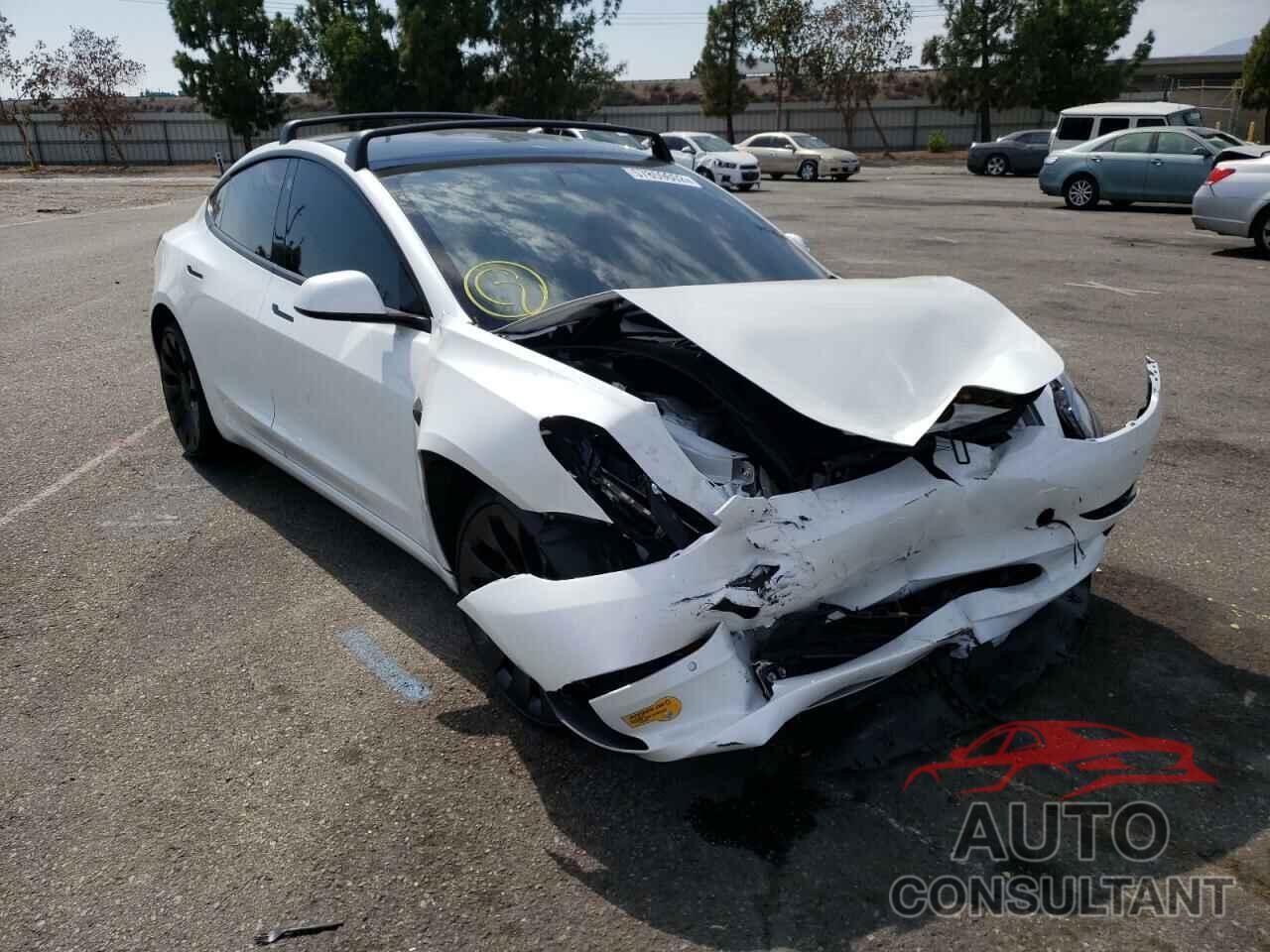TESLA MODEL 3 2022 - 5YJ3E1ECXNF133283