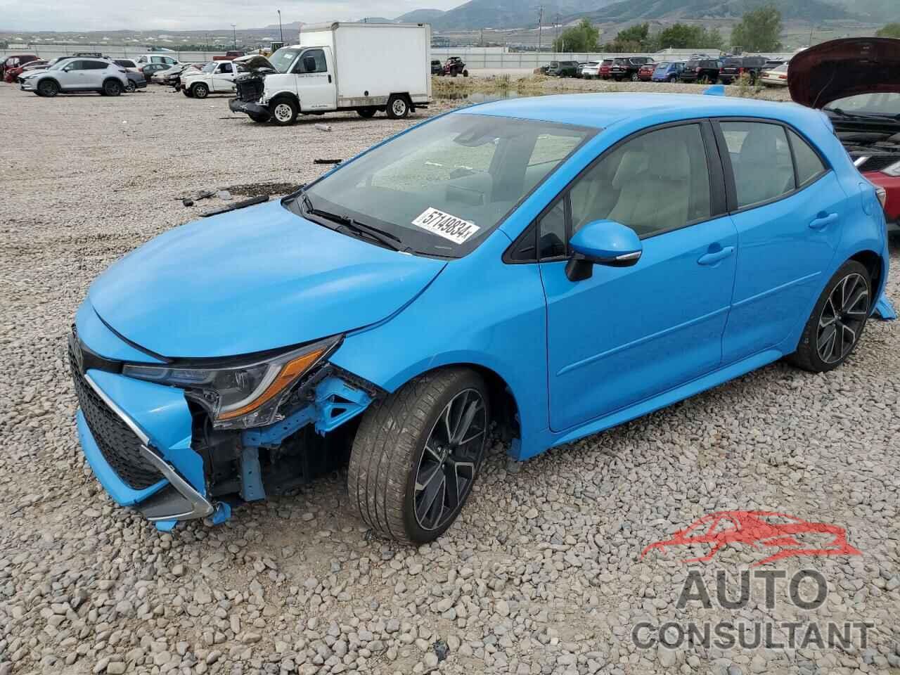 TOYOTA COROLLA 2019 - JTNK4RBE7K3069825