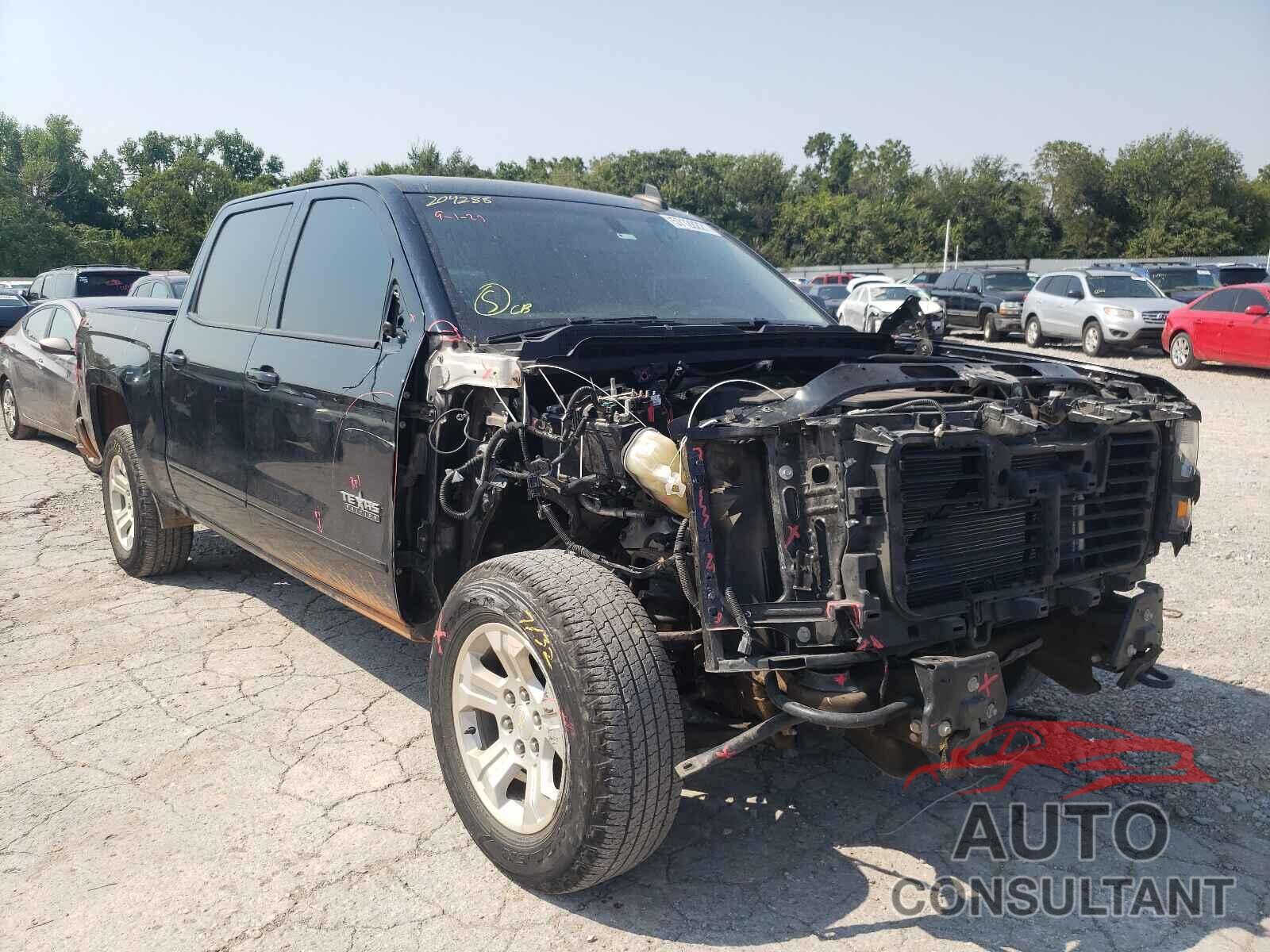 CHEVROLET SILVERADO 2018 - 3GCUKREC3JG204288