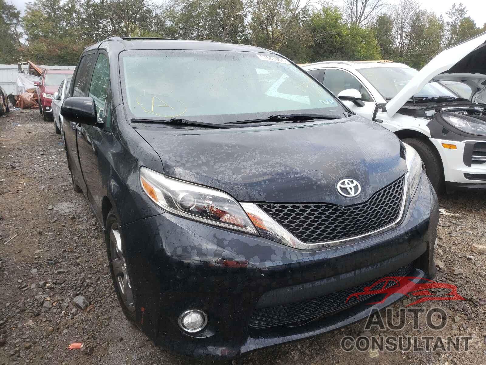 TOYOTA SIENNA 2017 - 5TDXZ3DCXHS813722