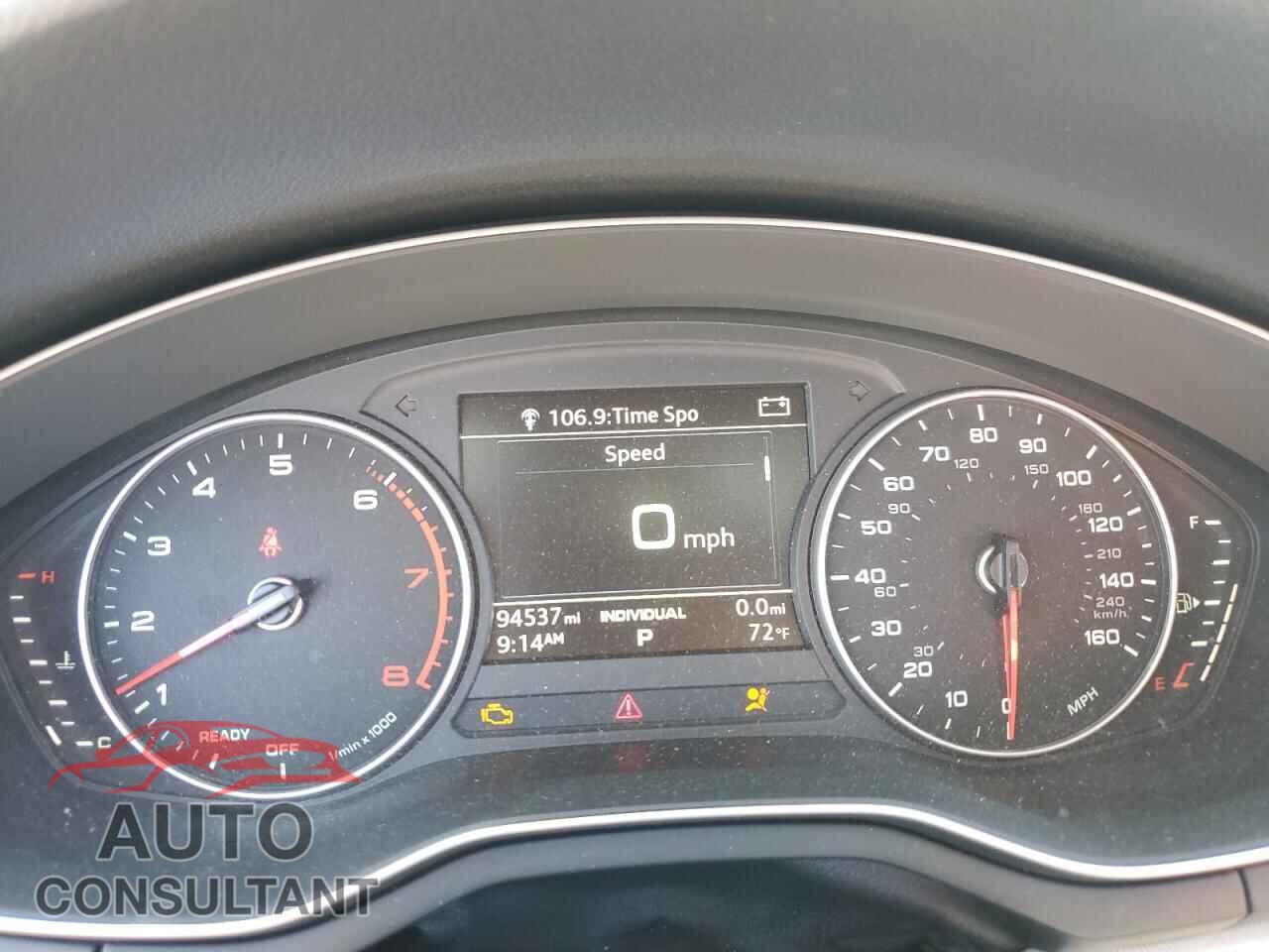 AUDI A4 2017 - WAUGNAF40HA040162