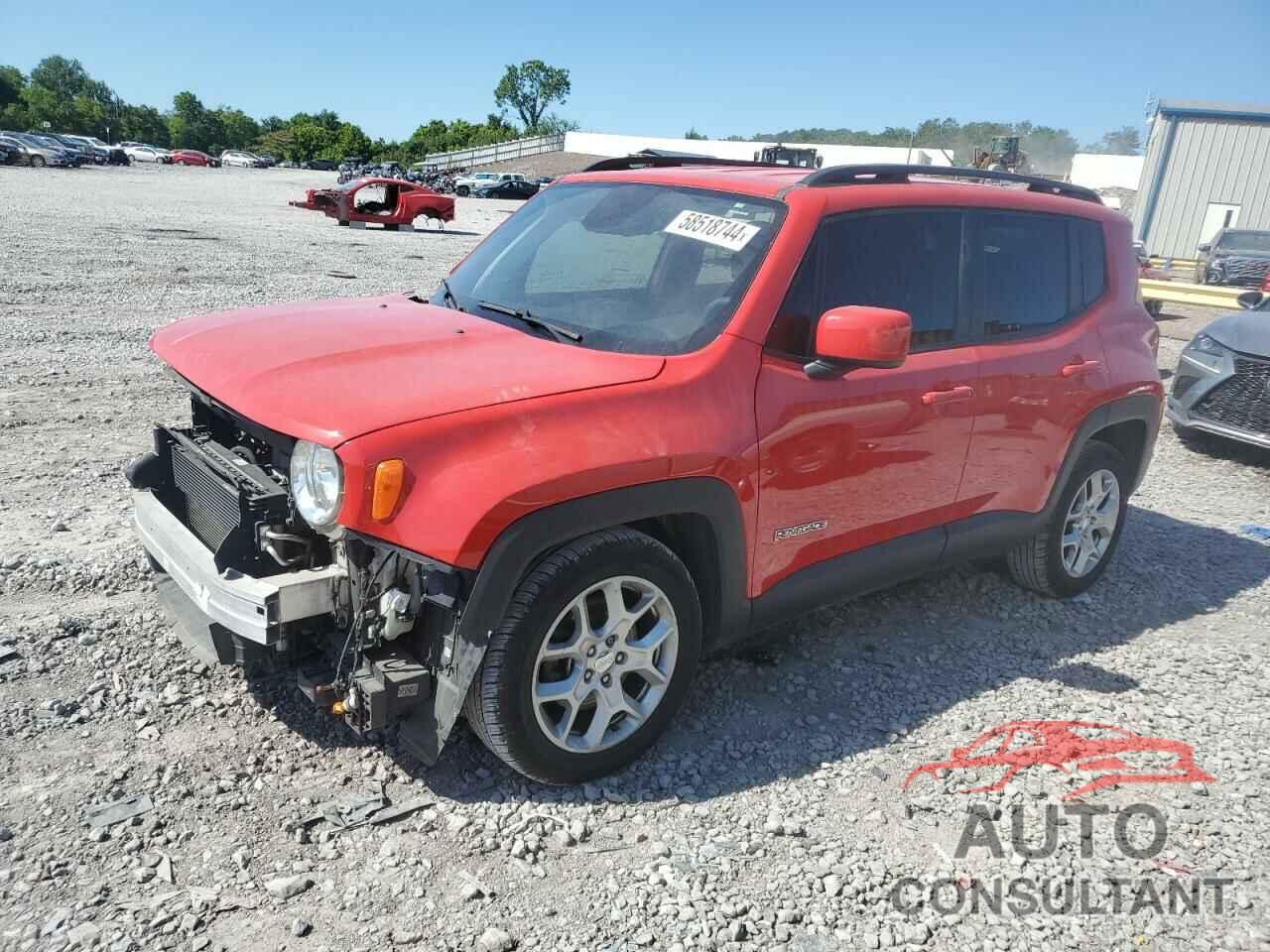 JEEP RENEGADE 2018 - ZACCJABB9JPJ43245