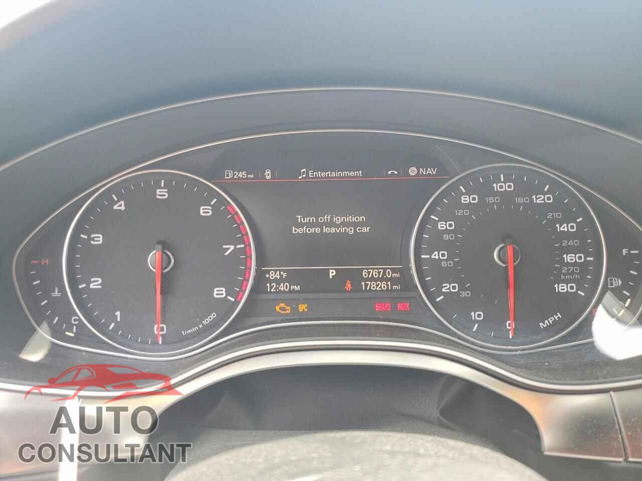 AUDI A6 2013 - WAUGFAFC5DN032873