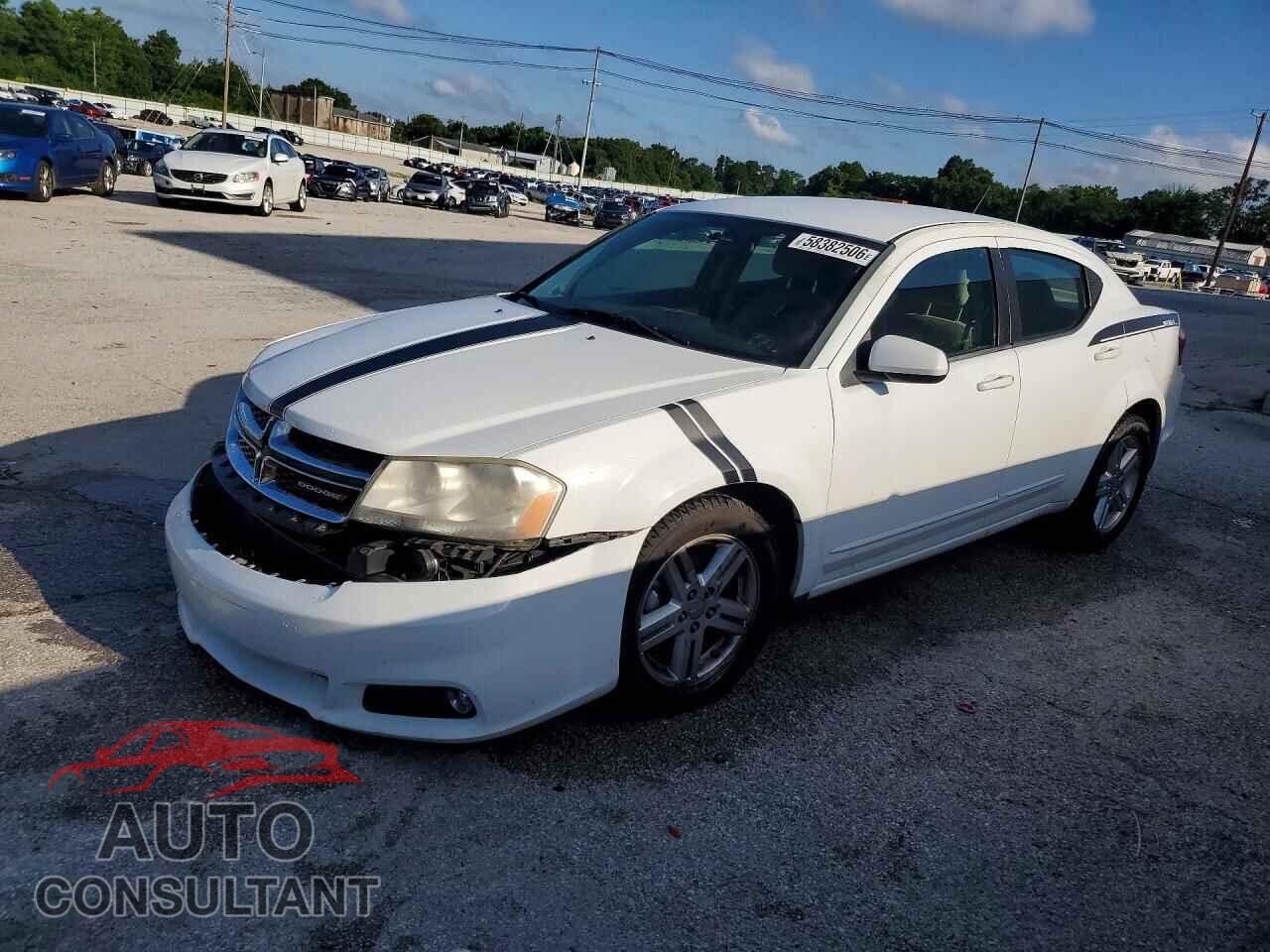 DODGE AVENGER 2013 - 1C3CDZCB9DN589050
