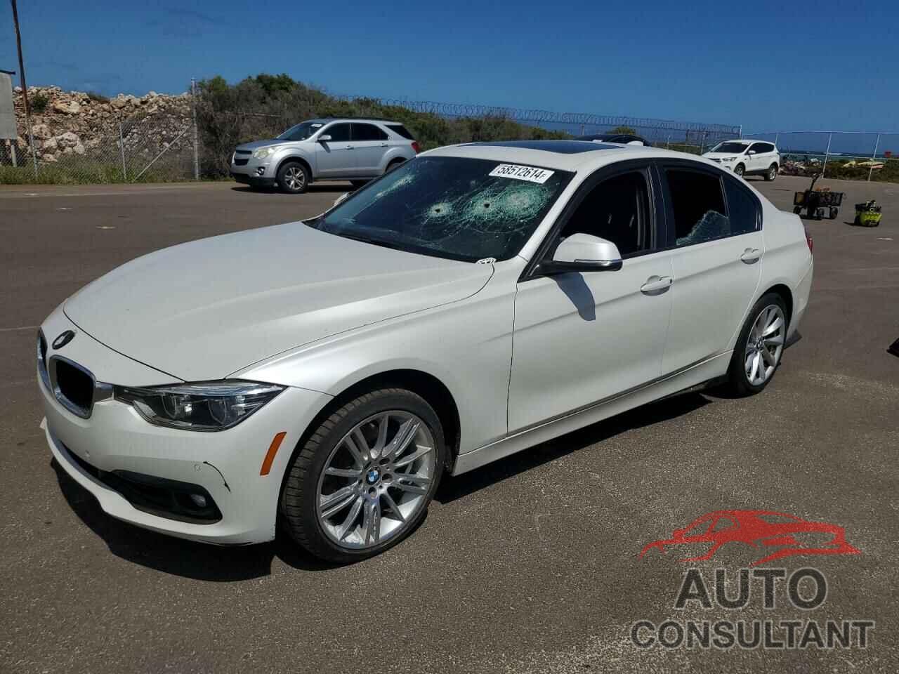 BMW 3 SERIES 2018 - WBA8A3C58JA491709