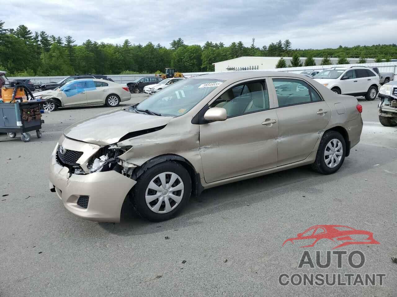 TOYOTA COROLLA 2009 - 2T1BU40E29C170041