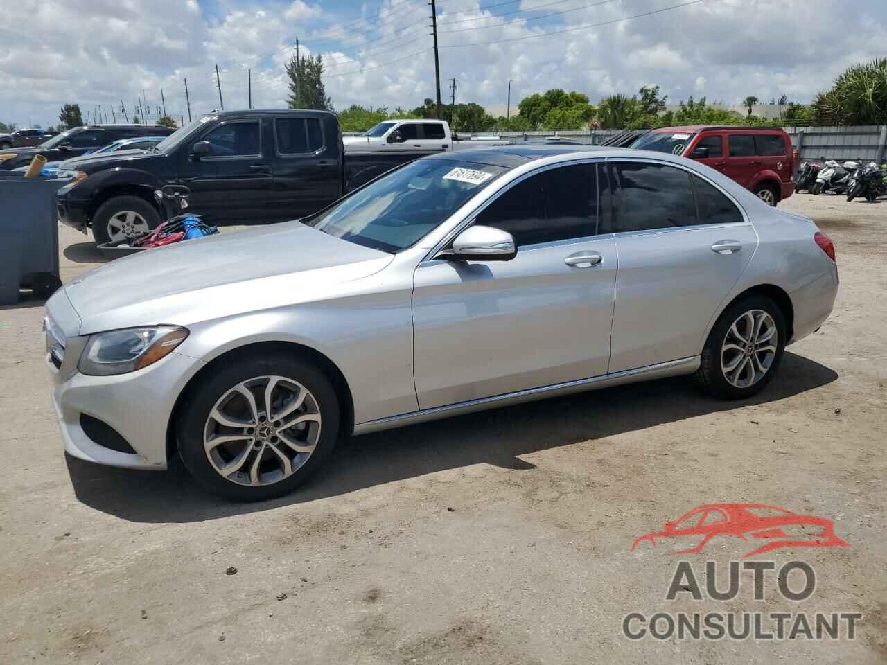 MERCEDES-BENZ C-CLASS 2018 - WDDWF4KB8JR346072
