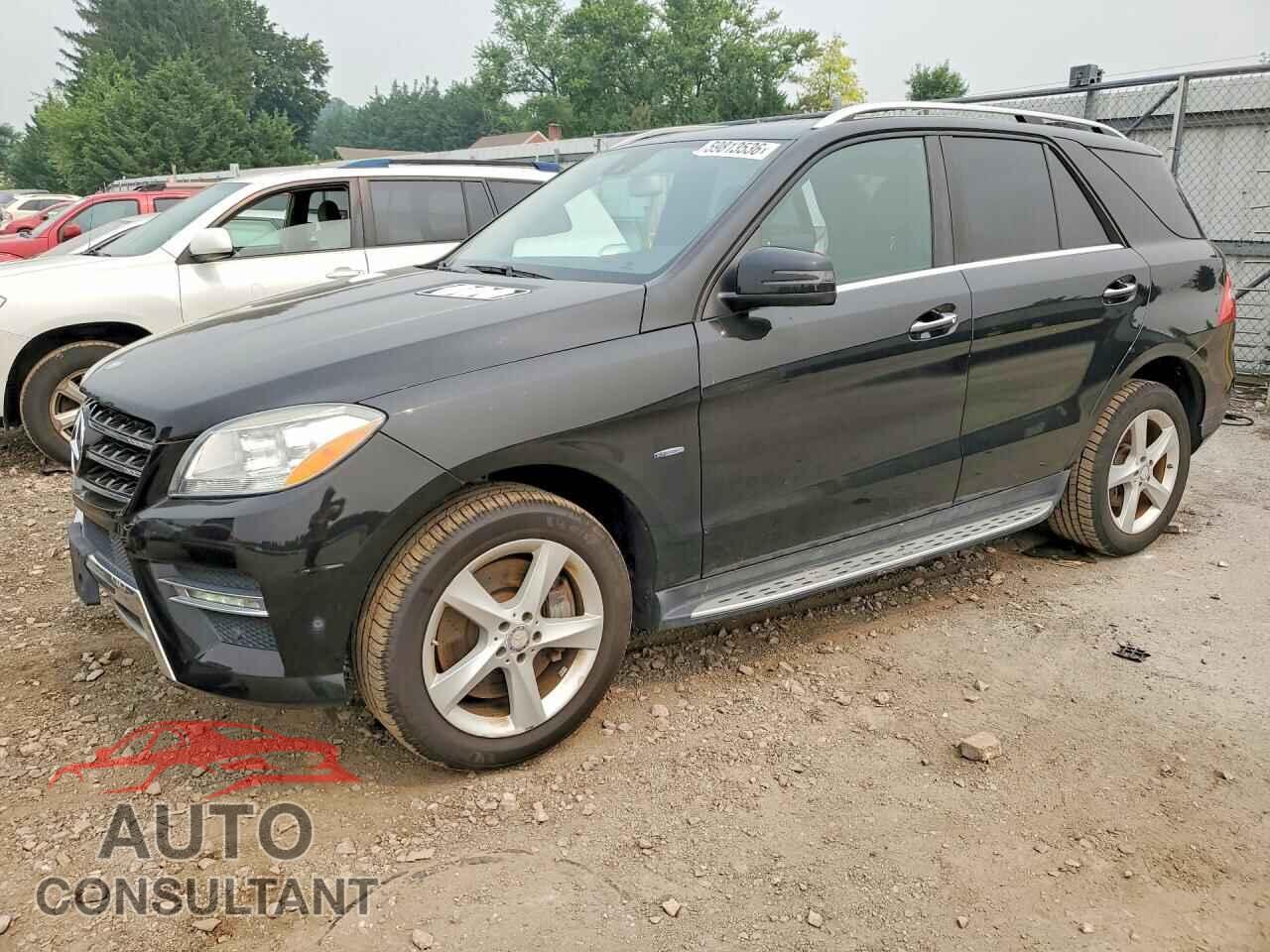 MERCEDES-BENZ M-CLASS 2012 - 4JGDA7DB0CA070160