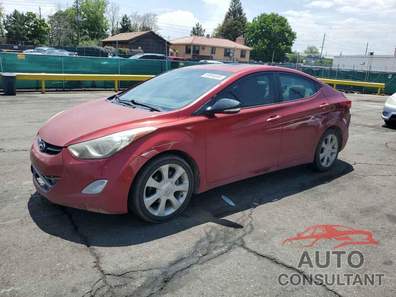 HYUNDAI ELANTRA 2011 - KMHDH4AE1BU121073