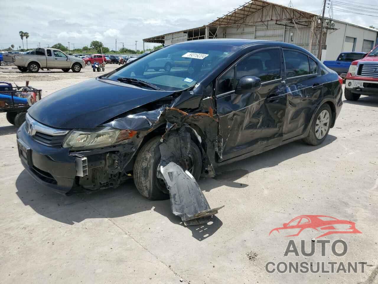 HONDA CIVIC 2012 - 2HGFB2F52CH591551