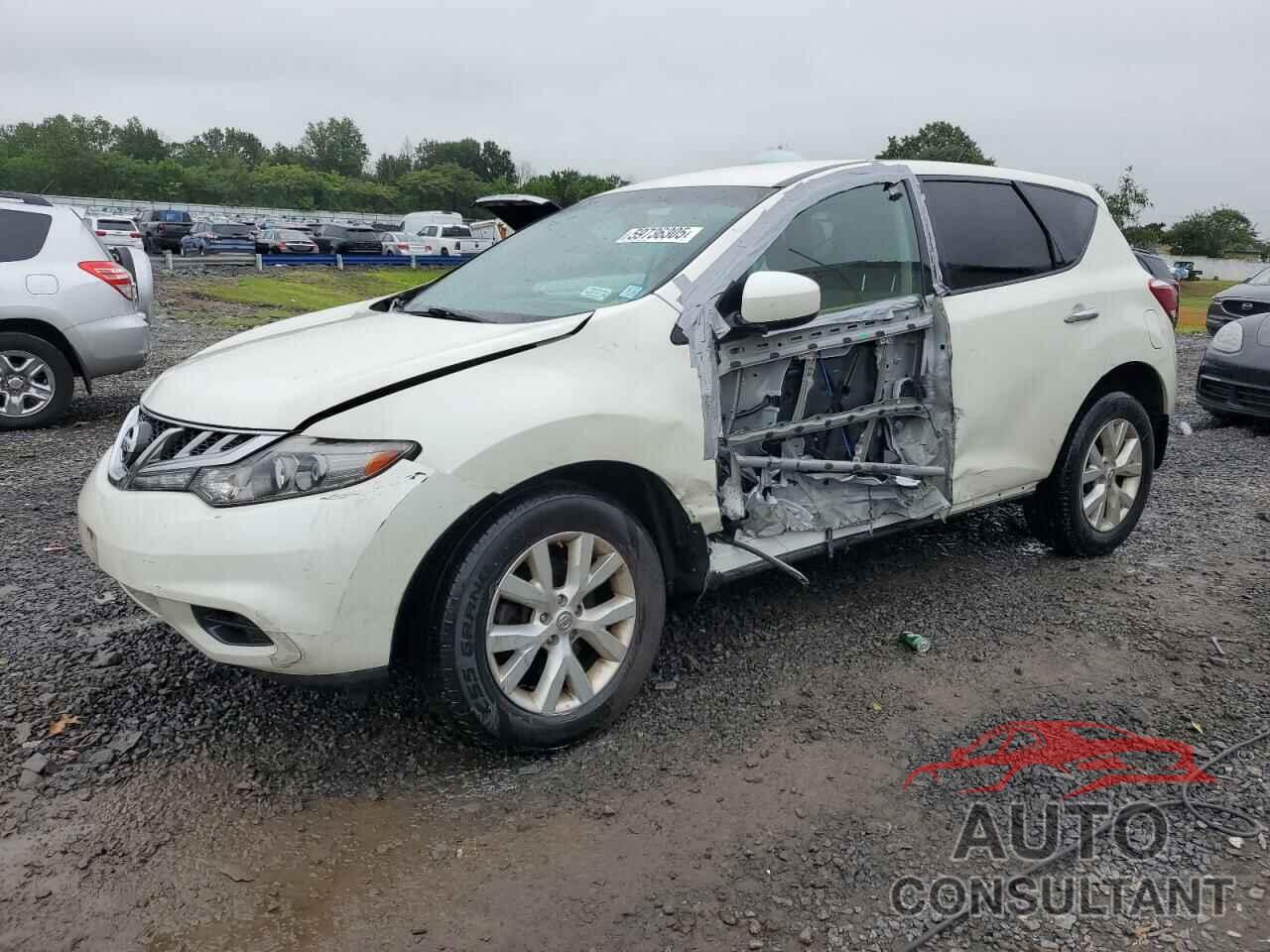 NISSAN MURANO 2011 - JN8AZ1MWXBW154251