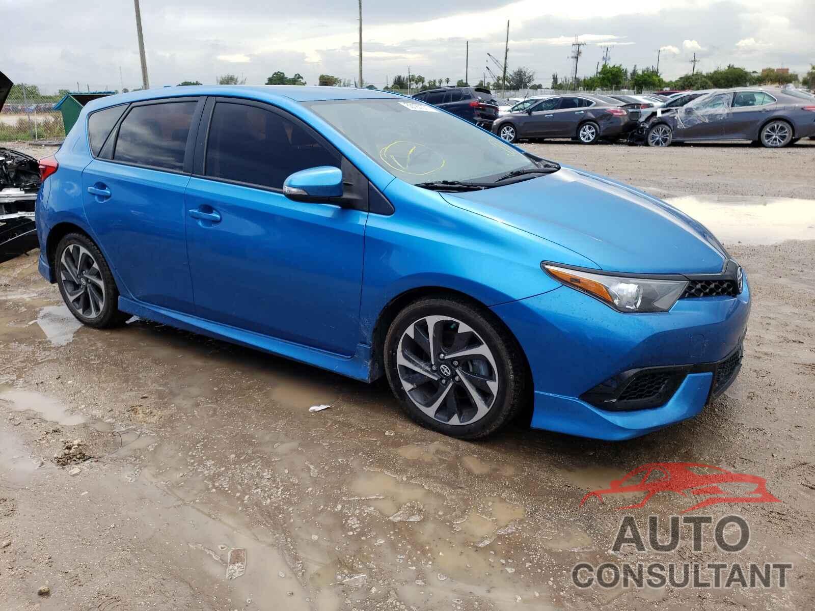 TOYOTA SCION 2016 - JTNKARJE2GJ516350