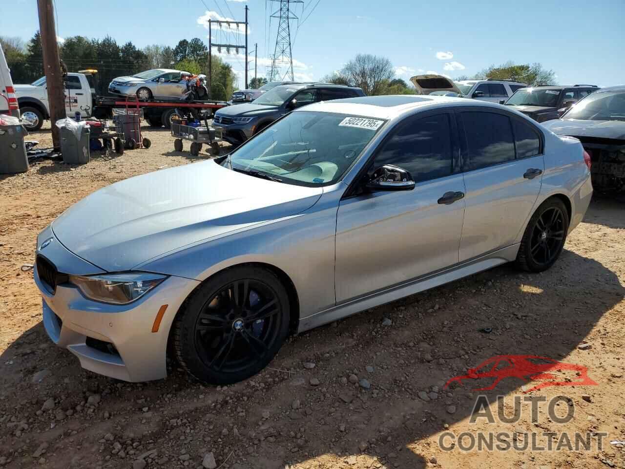BMW 3 SERIES 2017 - WBA8B9G5XHNU48504