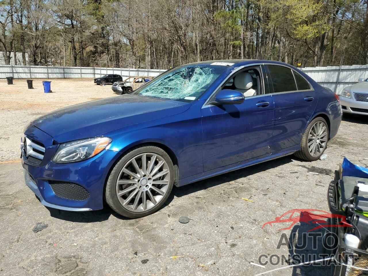 MERCEDES-BENZ C-CLASS 2017 - WDDWF4JB1HR252529