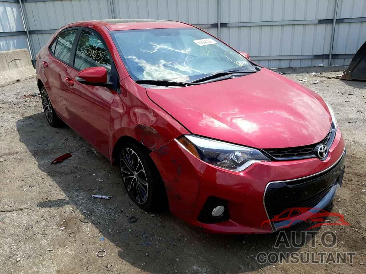 TOYOTA COROLLA 2016 - 2T1BURHE3GC676668