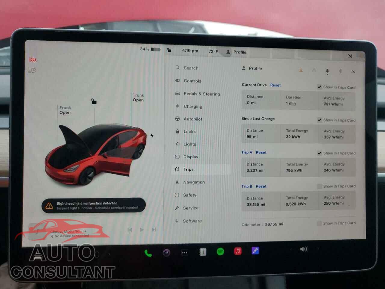 TESLA MODEL 3 2023 - 5YJ3E1EA6PF447868