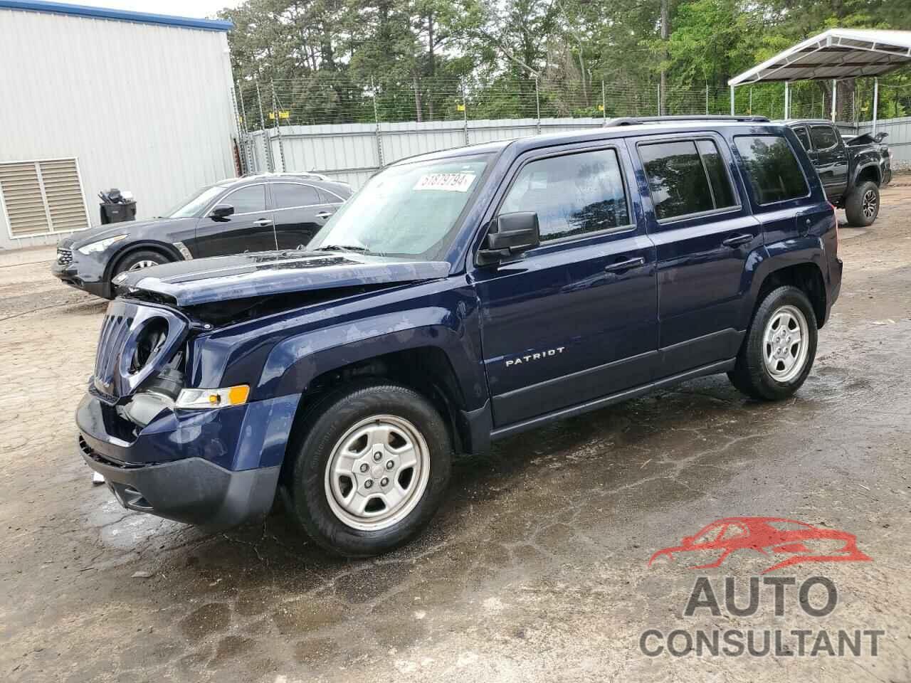 JEEP PATRIOT 2017 - 1C4NJPBB7HD120439